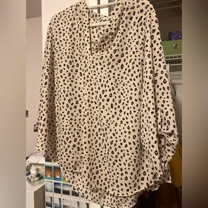 Lush cheetah print top